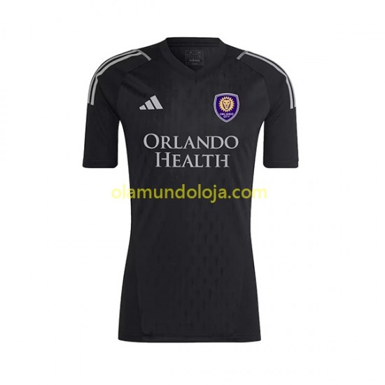 Camisola Orlando City SC Guarda-redes Homem Equipamento Primeiro 2023-2024 Manga Curta